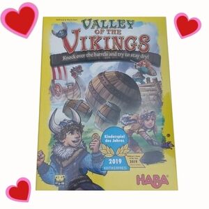Vikings HABA game Valley of the Vikings ages 6 - 99 tactical skill Board Game